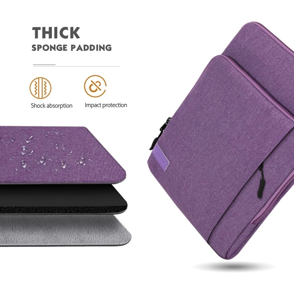 MoKo Carrying MacBook Pro Laptop antas(13-14 in) -Purple