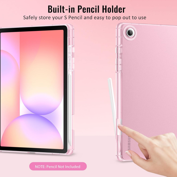 MoKo Galaxy Tab S10 Lite Standl Klf-Flowers Pink