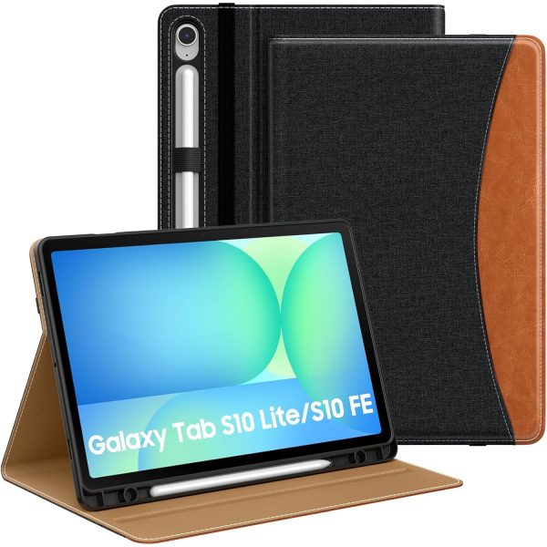 MoKo Galaxy Tab S10 Lite Standl Klf-Black Brown