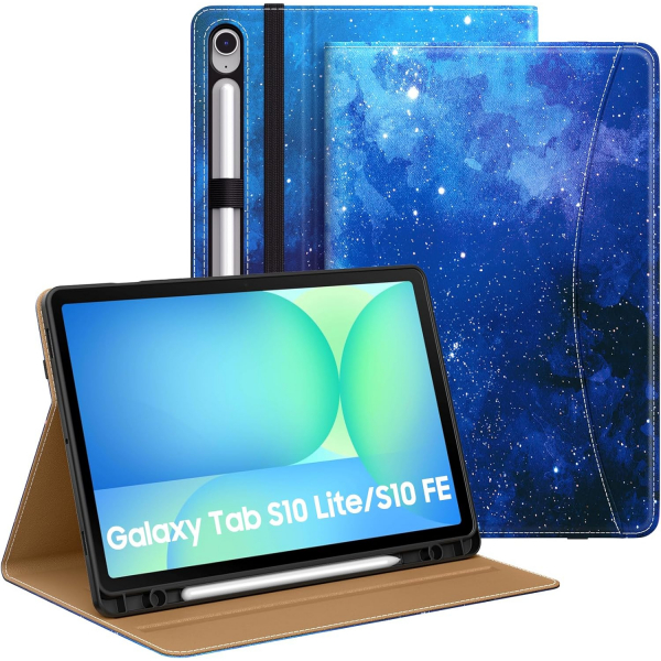 MoKo Galaxy Tab S10 Lite Standl Klf-Blue Starry Sky