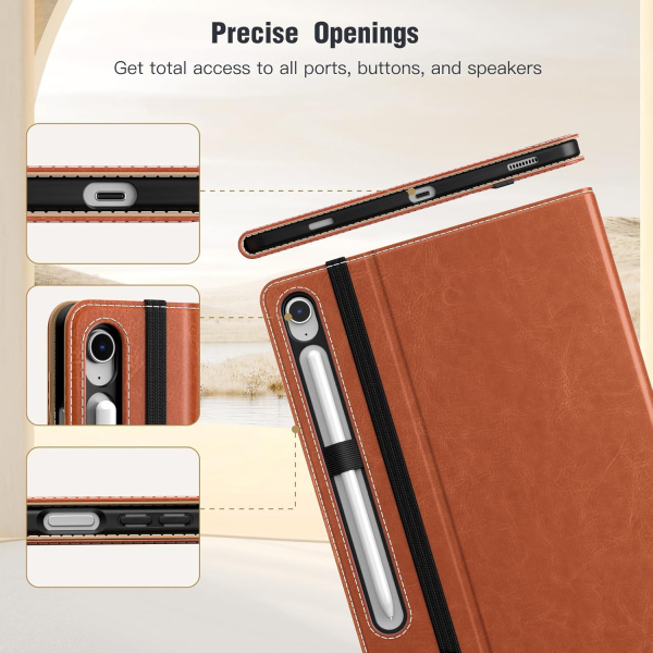 MoKo Galaxy Tab S10 Lite Standl Klf-Brown