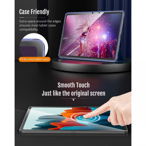MoKo Galaxy Tab S7 Temperli Cam Ekran Koruyucu (11 in)(2 Adet)