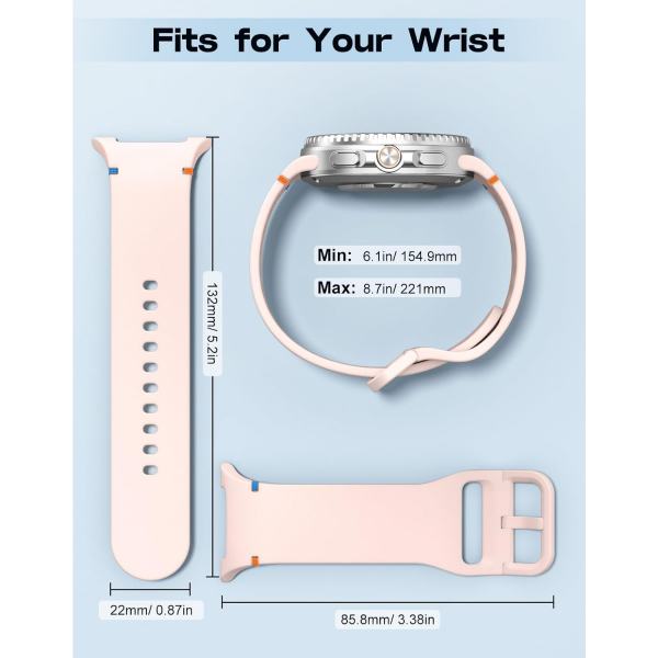 MoKo Samsung Galaxy Watch 8 40mm Kay -Pink