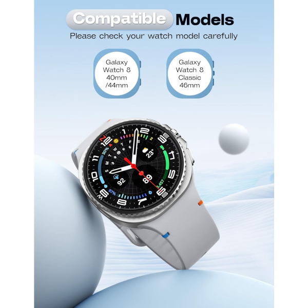 MoKo Samsung Galaxy Watch 8 40mm Kay -Light Gray