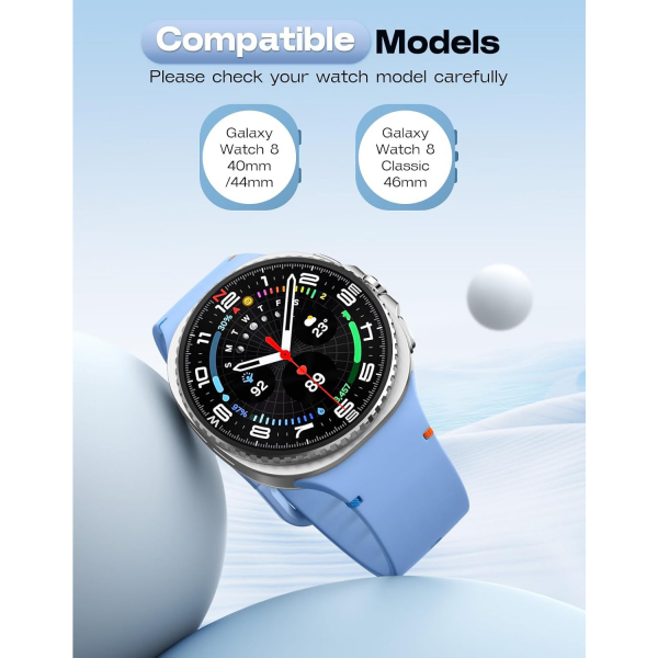 MoKo Samsung Galaxy Watch 8 40mm Kay -Light Blue