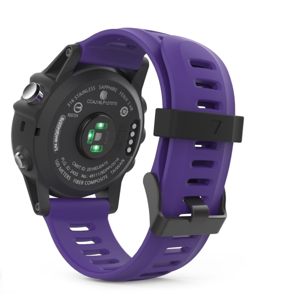 MoKo Garmin Fenixx 3 / Fenixx 5X Silikon Kay-Purple