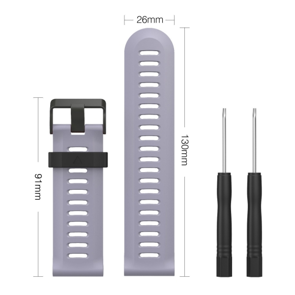 MoKo Garmin Fenixx 3 / Fenixx 5X Silikon Kay- Lavender  