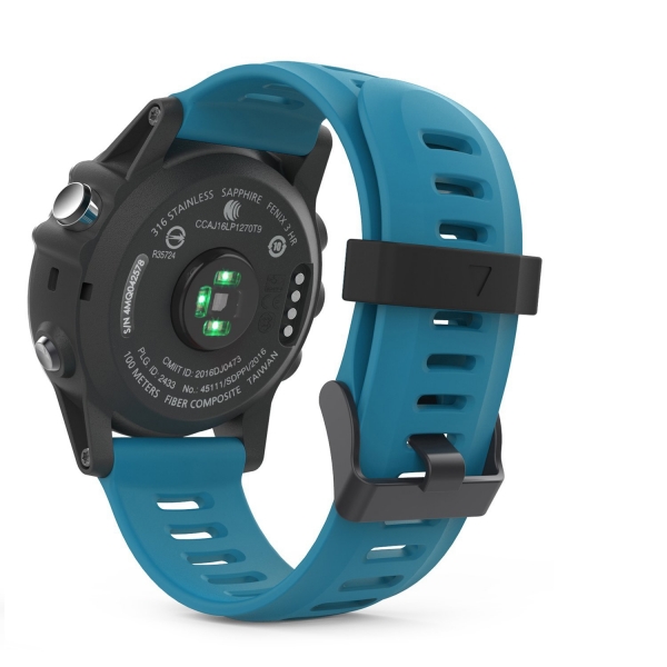 MoKo Garmin Fenixx 3 / Fenixx 5X Silikon Kay-Blue