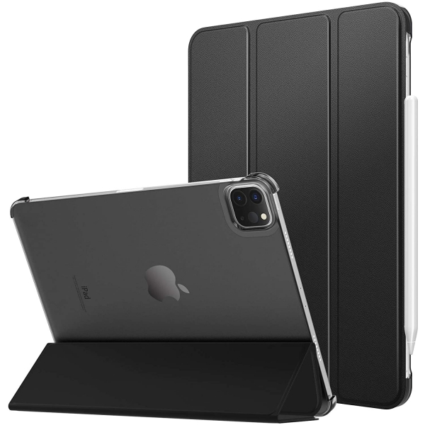 MoKo nce Kalem Blmeli iPad Pro Klf (11 in)-Black