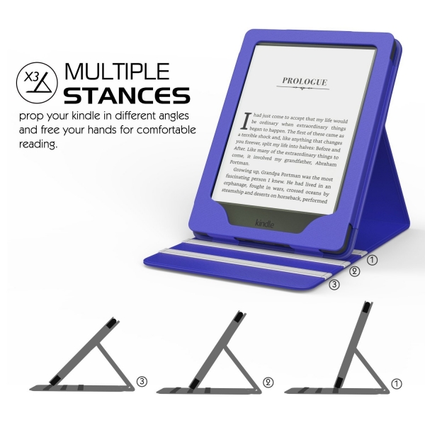 MoKo Kindle E-Reader (8.Nesil) Stand Klf-Blue