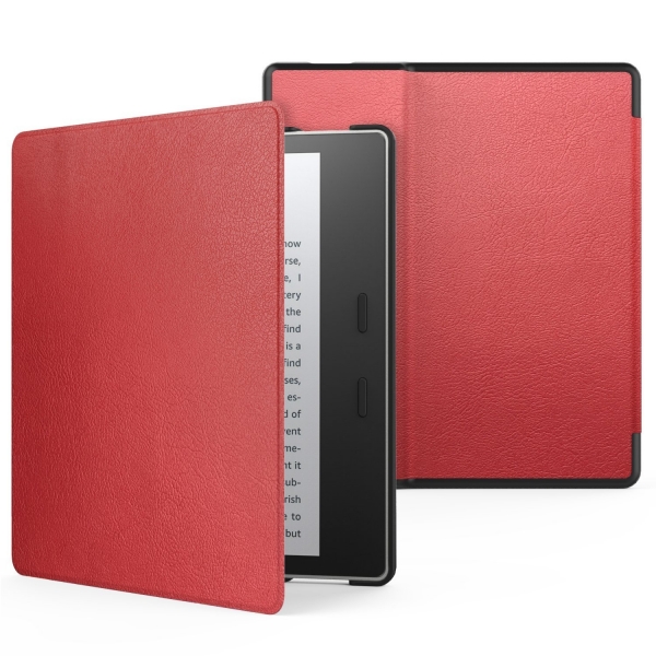 MoKo Kindle Oasis Shell Klf (7 in)-Red
