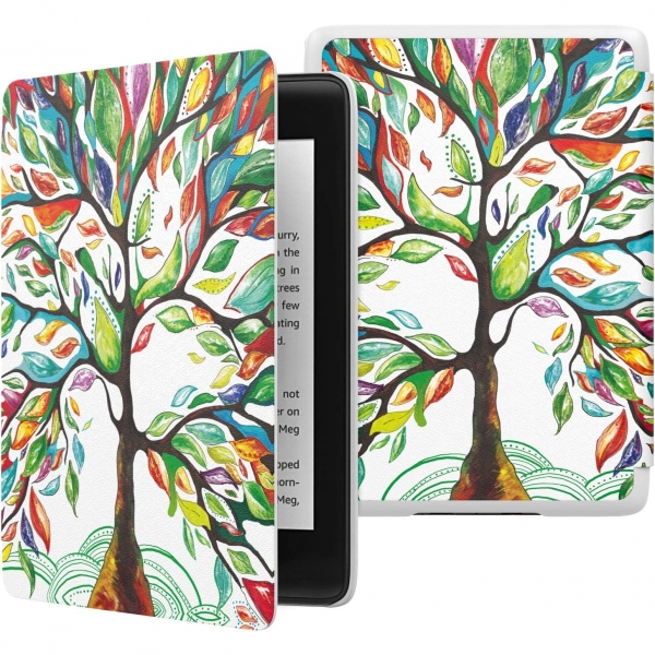 MoKo Kindle Paperwhite Klf (6 in)(10.Nesil)-Lucky Tree