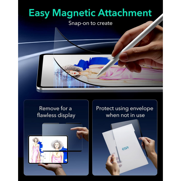 ESR Mat iPad Pro 5.Nesil Ekran Koruyucu (11 in)