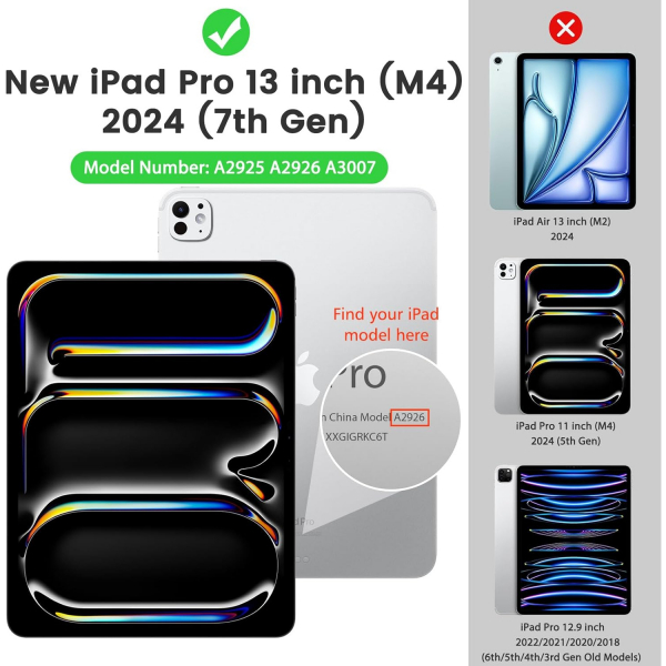 MoKo iPad Pro M4 Manyetik Ekran Koruyucu (13 in)