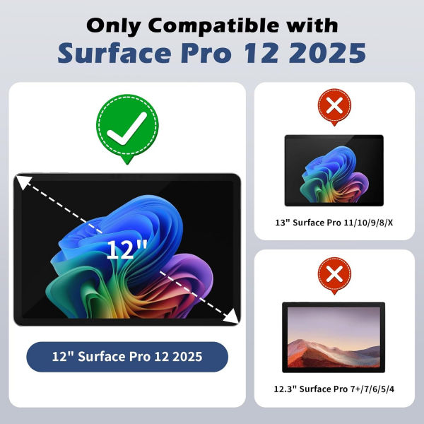 MoKo Microsoft Surface Pro 12 Rugged Klf 