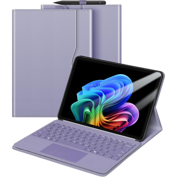 Fintie Microsoft Surface Pro 12 ok Al Klf -Lilac Purple 