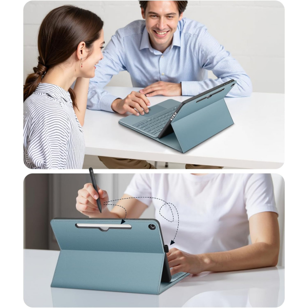 Fintie Microsoft Surface Pro 12 ok Al Klf -Ocean Blue