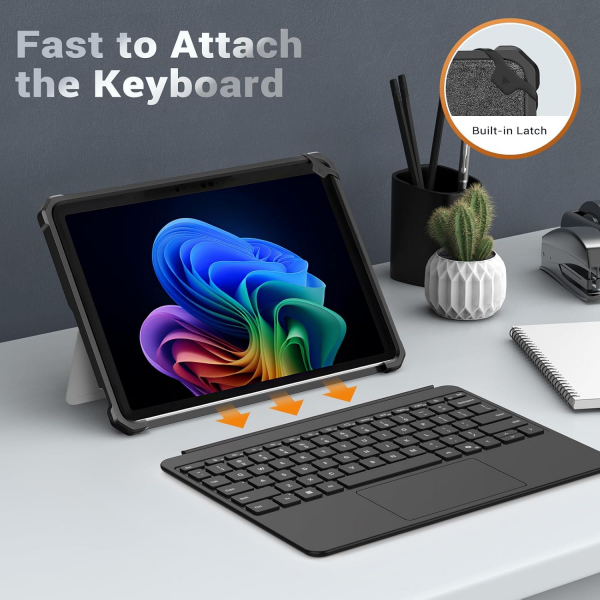 MoKo Microsoft Surface Pro 12 Standl Klf-Black