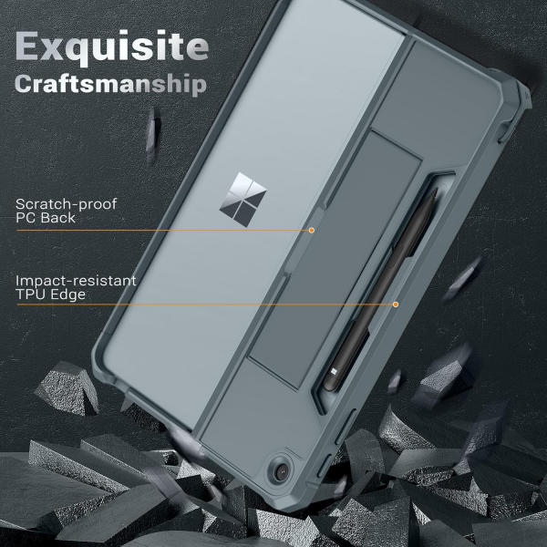 MoKo Microsoft Surface Pro 12 Standl Klf-Ocean Blue