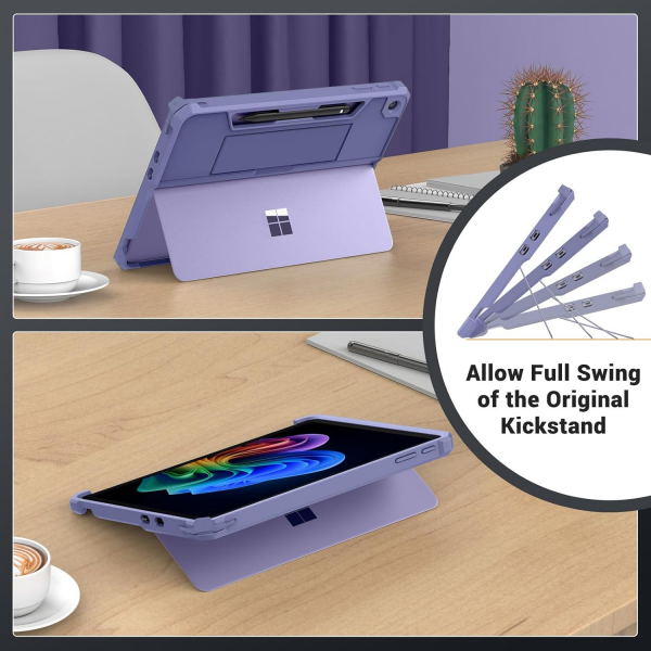 MoKo Microsoft Surface Pro 12 Standl Klf-Violet