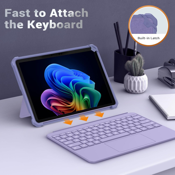 MoKo Microsoft Surface Pro 12 Standl Klf-Violet