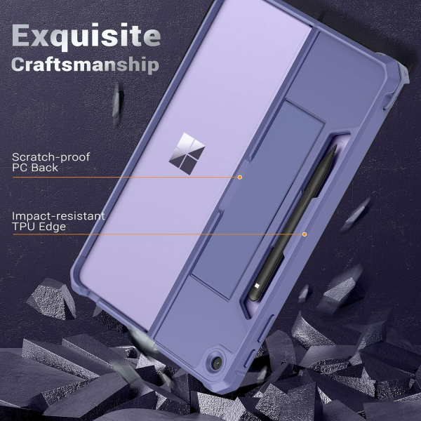 MoKo Microsoft Surface Pro 12 Standl Klf-Violet