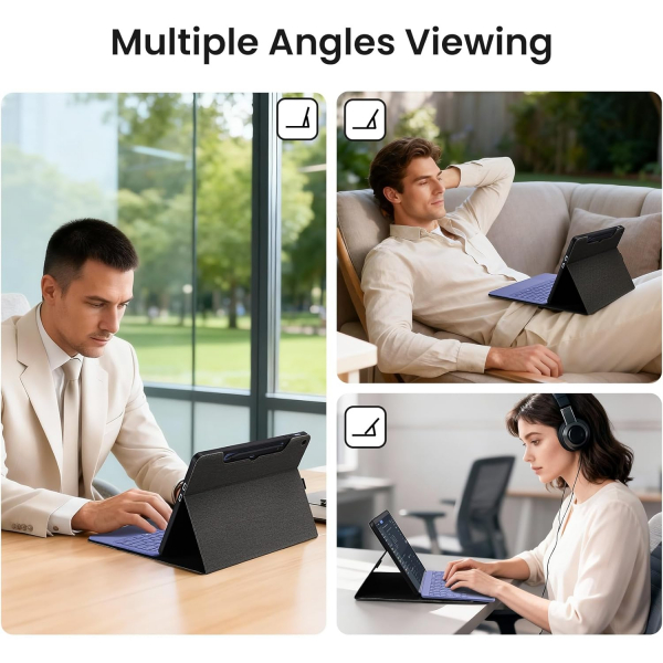 Omnpak Microsoft Surface Pro 12 Standl Klf-Black