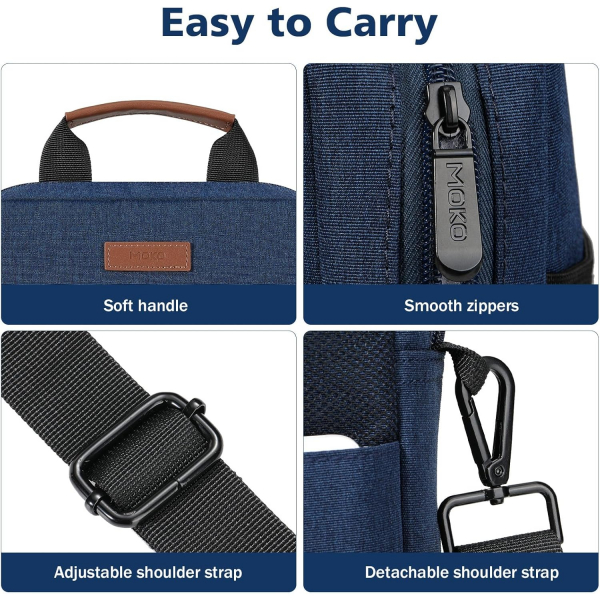 MoKo Omuz Askl Tablet antas (9-11 in)-Indigo