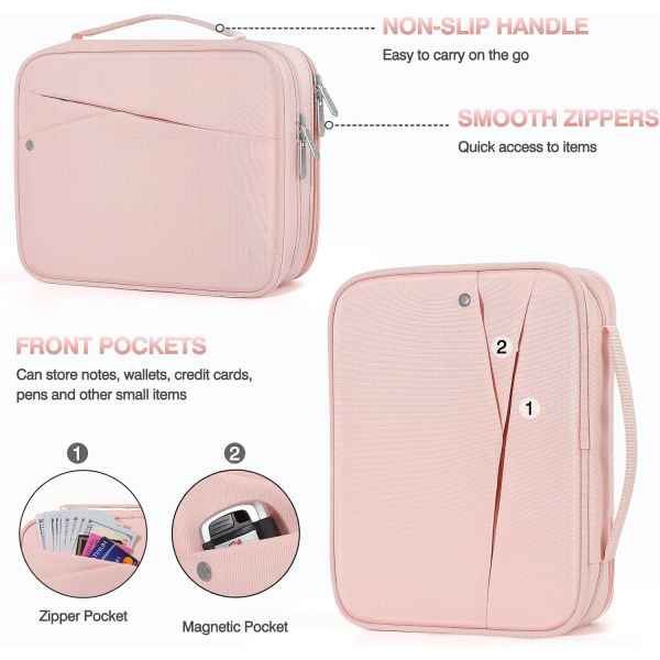 MoKo ift Katmanl Tablet antas (9-11 in)-Pink