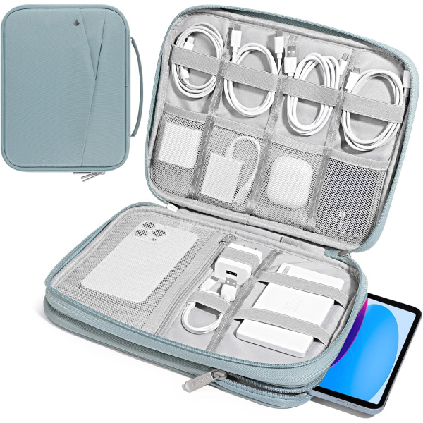 MoKo ift Katmanl Tablet antas (9-11 in)-Misty Blue