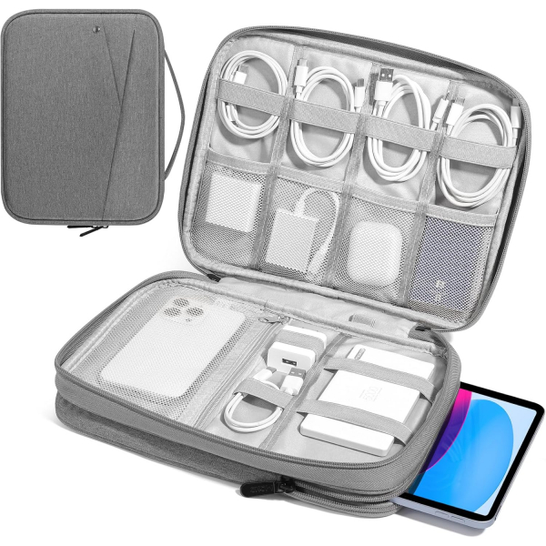 MoKo ift Katmanl Tablet antas (9-11 in)-Light Gray