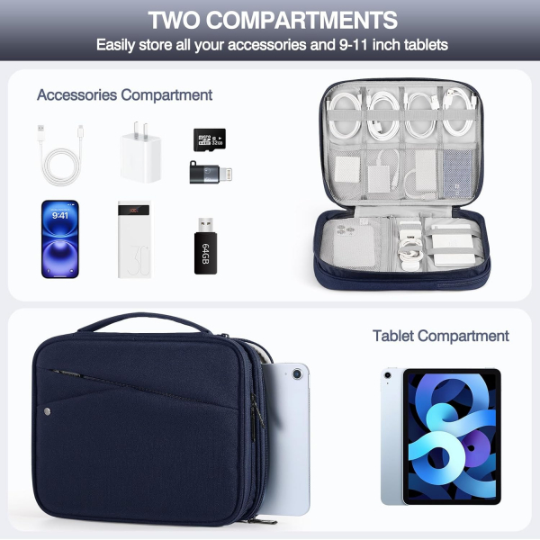 MoKo ift Katmanl Tablet antas (9-11 in)-Indigo
