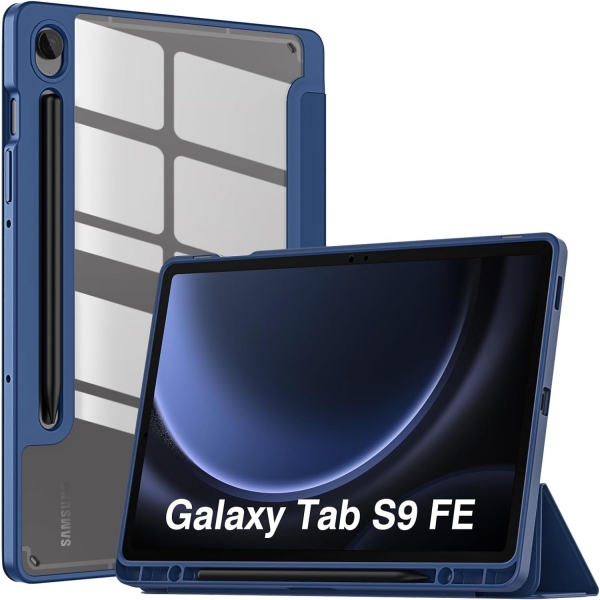 MoKo Samsung Galaxy Tab S9 FE Klf-Navy Blue