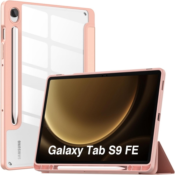 MoKo Samsung Galaxy Tab S9 FE Klf-Rose Gold