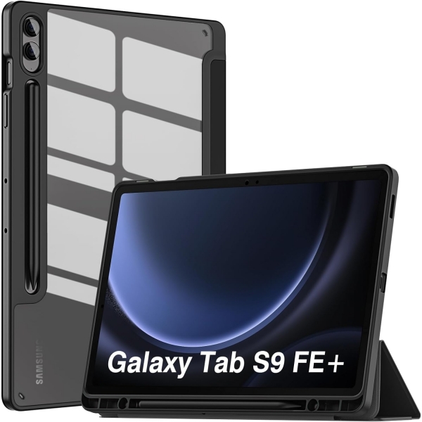 MoKo Samsung Galaxy Tab S9 FE Plus Klf-Black