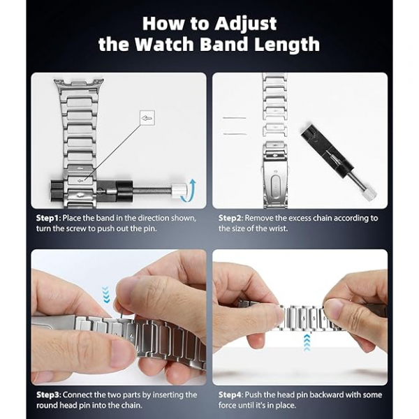 MoKo Samsung Galaxy Watch 8 40mm Kay-Silver