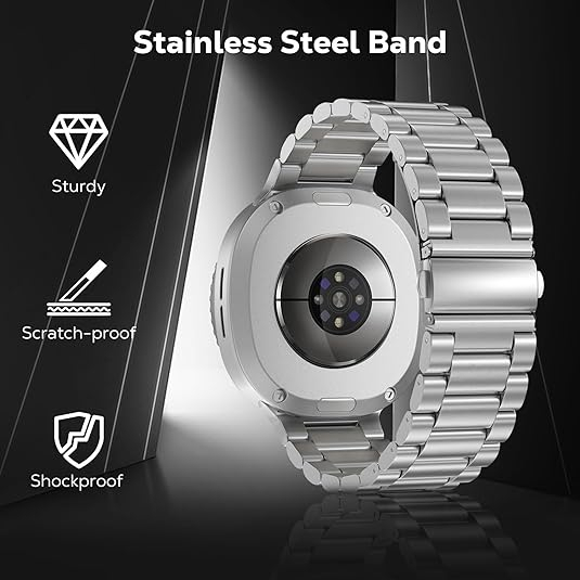 MoKo Samsung Galaxy Watch 8 44mm Kay-Silver