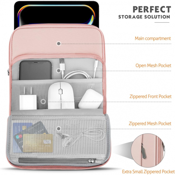 MoKo Stylish Tablet �antas�(12.9 in�)-Pink