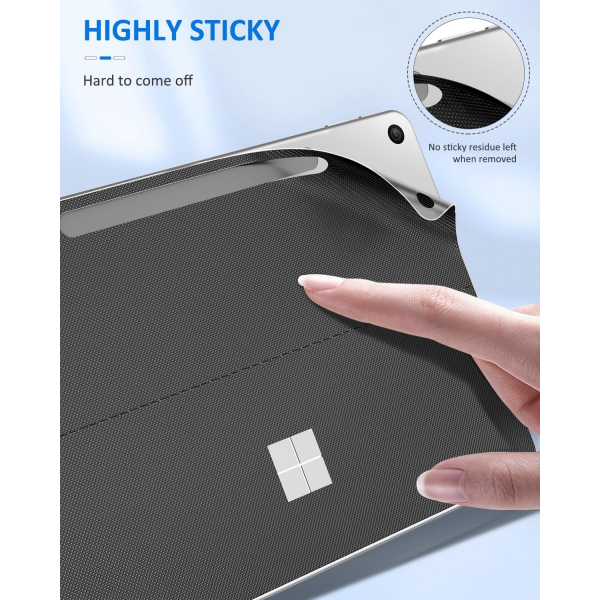 MoKo Surface Pro Arka Koruma Kaplamas� (12 �n�)-Dark Gray