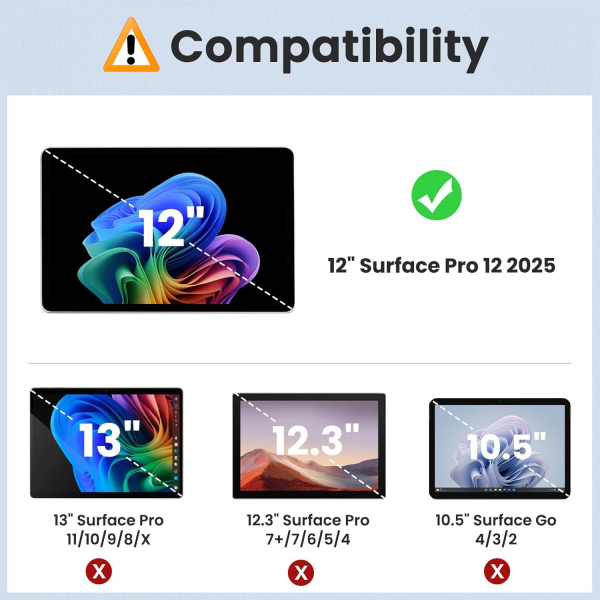 MoKo Surface Pro Arka Koruma Kaplamas� (12 �n�)-Dark Gray