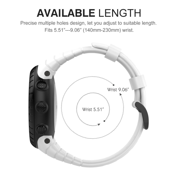 MoKo Suunto Core Yumuak Silikon Kay-White