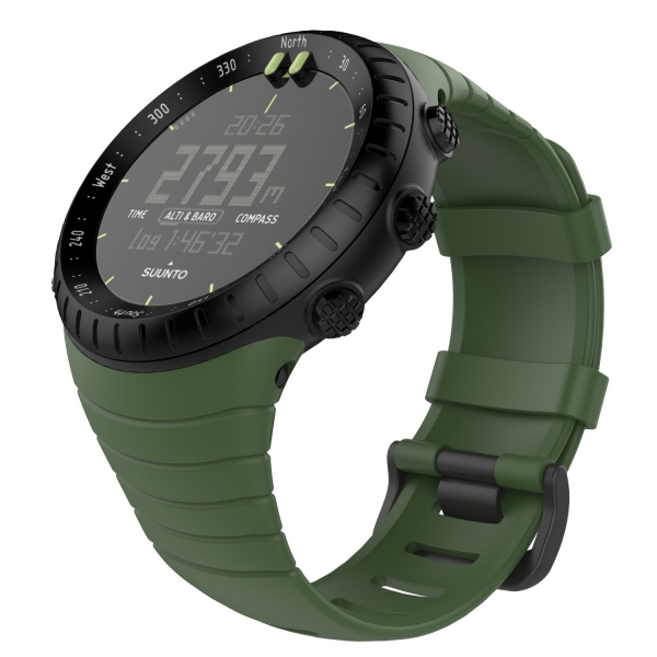 MoKo Suunto Core Yumuak Silikon Kay-Green