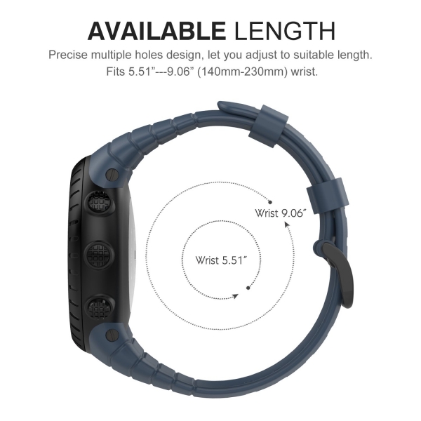 MoKo Suunto Core Yumuak Silikon Kay-Navy