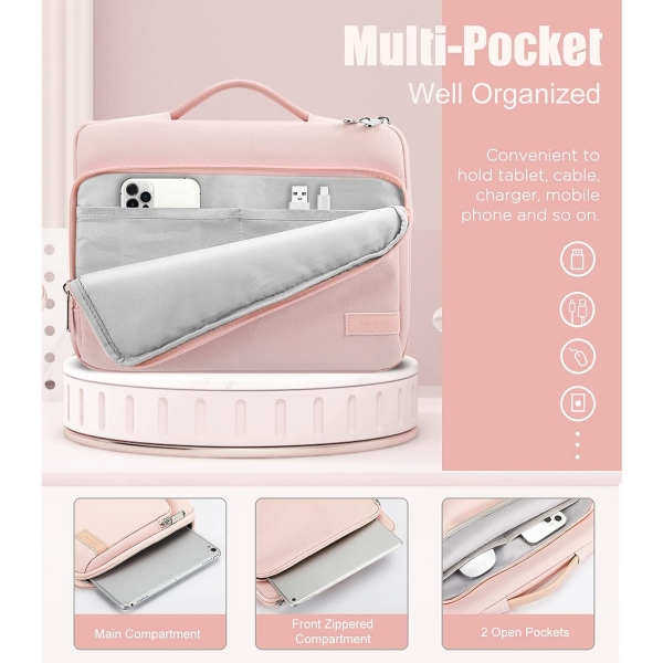 MoKo Tablet Çantası (9/11 inç)-Pink