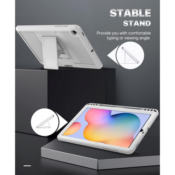 MoKo Tam Korumal Galaxy Tab S6 Lite Klf (10.4 in)-Gray