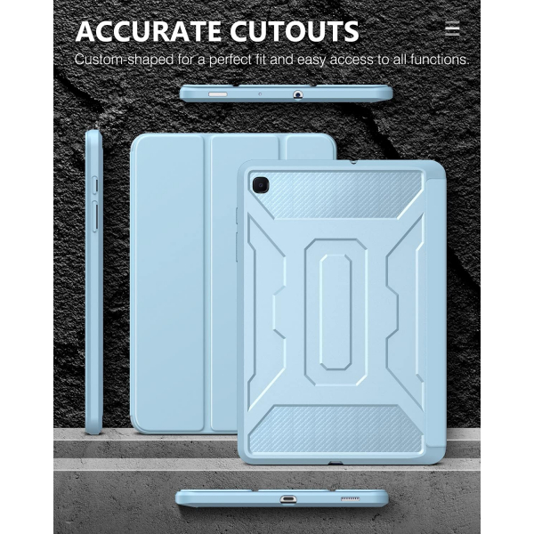MoKo Rugged Galaxy Tab S6 Lite Klf (10.4 in)-Sky Blue