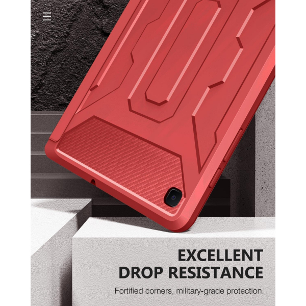 MoKo Rugged Galaxy Tab S6 Lite Klf (10.4 in)-Red