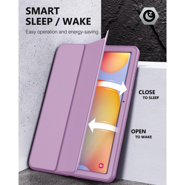 MoKo Rugged Galaxy Tab S6 Lite Klf (10.4 in)-Purple