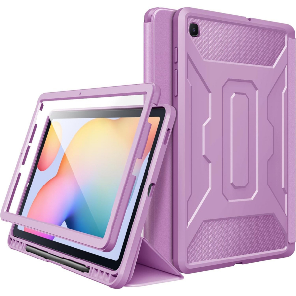MoKo Rugged Galaxy Tab S6 Lite Klf (10.4 in)-Purple
