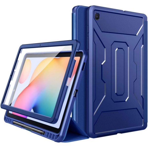 MoKo Rugged Galaxy Tab S6 Lite Klf (10.4 in)-Blue
